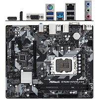 Материнская плата ASRock B760M-HDV/M.2 D4 B760 Socket-1700 2xDDR4, 4xSATA3, RAID, 2xM.2, 1xPCI-E16x, 3xUSB3.2, 1xUSB3.2 Type C, D-Sub, DP, HDMI, 2.5Glan, mATX