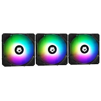 Вентилятор 120x120 ID-Cooling TF-12025-Pro ARGB Trio Black PWM Ret