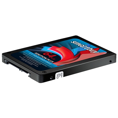 Внутренний SSD-накопитель 64Gb Smartbuy Ignition Plus SB064GB-IGNPRO-25SAT3 SATA3 2.5" OEM