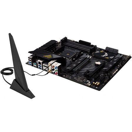 Материнская плата ASUS TUF Gaming B550-Plus Wifi II B550 Socket AM4 4xDDR4, 6xSATA3, RAID, 2xM.2, 2xPCI-E16x, 5xUSB3.2, 1xUSB3.2 Type C, DP, HDMI, Wi-Fi, 2.5Glan, ATX