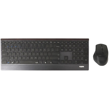 Клавиатура+мышь Rapoo 9500M Wireless Black