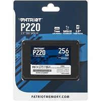 Внутренний SSD-накопитель 256Gb Patriot Memory P220 P220S256G25 SATA3 2.5
