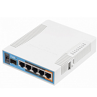 Беспроводной маршрутизатор MikroTik hAP AC RB962UiGS-5HacT2HnT 802.11ac 2.4 и 5ГГц 5xGLAN USB