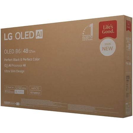 Телевизор 48" LG OLED48B6RLA.ARU 2026