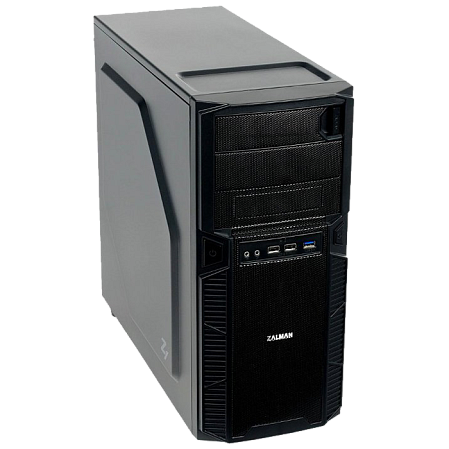 Корпус ATX Miditower Zalman Z1 Black