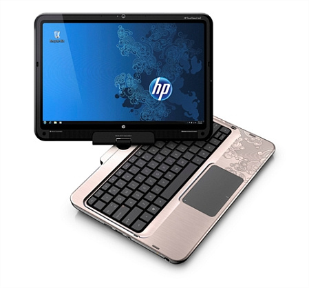 Ноутбук HP TouchSmart tm2-1080er VY568EA SU4100/3Gb/250Gb/DVD Ext/HD 4550/WiFi/12.1''/Win 7 HP