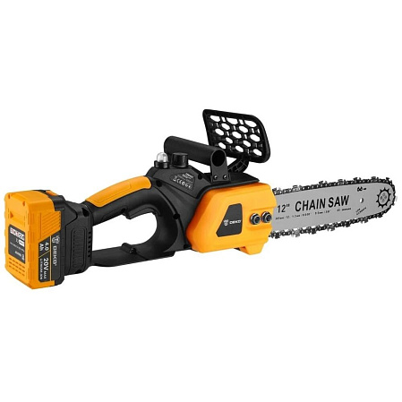 Аккумуляторная пила Deko DKCHS 20, 12", 20В, 2x5.0Ач, з/у 083-2001