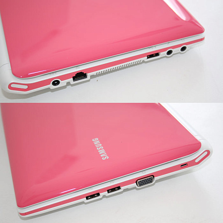 Нетбук Samsung N150/JP04 atom N450/1G/250G/10.1/WiFi/BT/cam/Win7 Starter pink