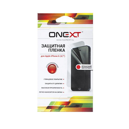 Защитная плёнка для iPhone 6 Суперпрозрачная Onext