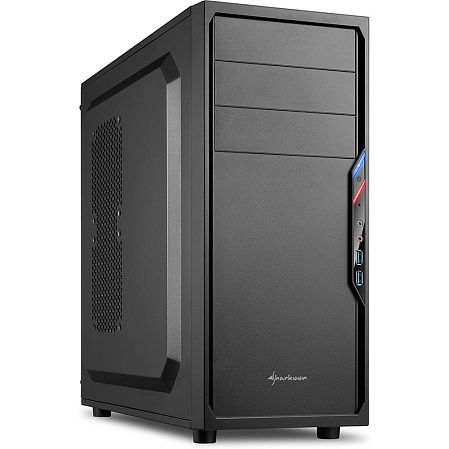 Корпус ATX Miditower Sharkoon VS4-V Black