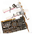 Контроллер Orient XWT-PS054 4xRS-232 PCI