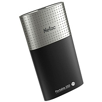 Внешний SSD-накопитель 2Tb Netac NT01Z9-002T-32BK USB-C черный