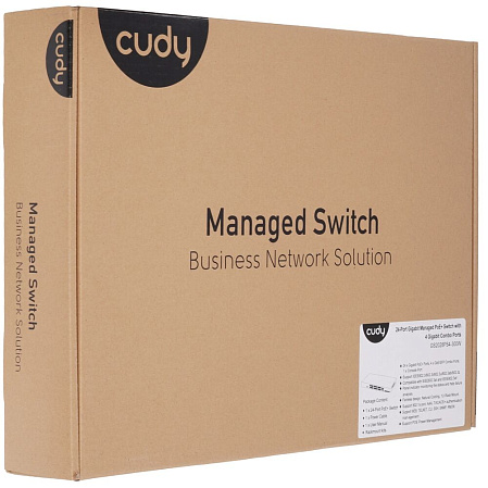 Коммутатор Cudy GS2028PS4-300W