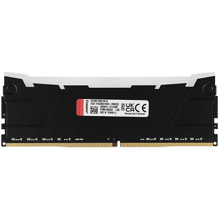 Модуль памяти DIMM 16Gb DDR4 PC28800 3600MHz Kingston Fury Renegade RGB Black (KF436C16RB12A/16)