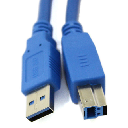 Кабель USB3.0 тип А(m)-В(m) 1,8м.