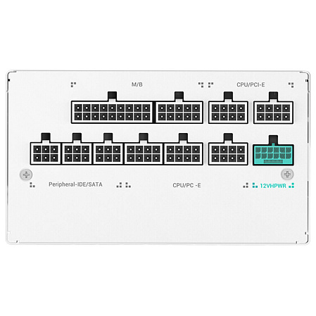 Блок питания 1200W Deepcool PX1200G White