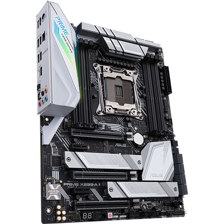 Материнская плата ASUS Prime X299-A II X299 Socket-2066 8xDDR4, 8xSATA3, RAID, 2xM.2, 4xPCI-E16x, 2xUSB type C, 4xUSB3.1, Glan ATX, Ret