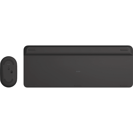 Клавиатура+мышь Logitech Wireless Combo MK470 Black