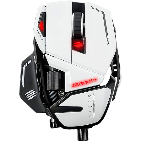 Мышь Mad Catz R.A.T. 8+ White