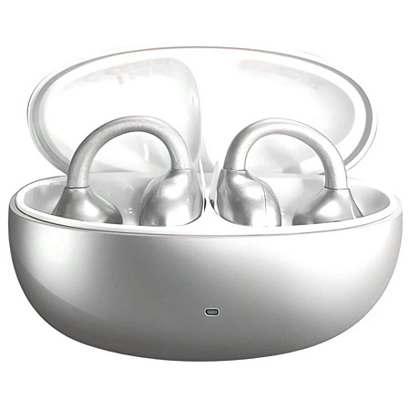 Bluetooth гарнитура Ugreen WS218 (85911) ClipBuds Pro ANC Silver