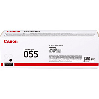 Картридж Canon 055 BK Black для Canon MF746Cx/MF744Cdw/MF742Cdw/LBP664Cx/663Cdw (2300стр.)