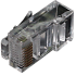RJ45 коннектор (обжимной) без вставки