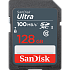 Карта памяти SecureDigital 128Gb SanDisk Ultra SDXC Class 10 (SDSDUNR-128G-GN3IN)