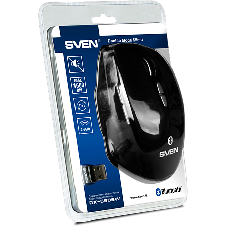 Мышь беспроводная Sven RX-590SW Black Wireless
