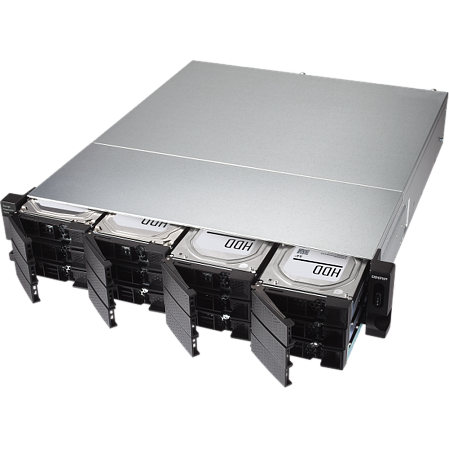 Сетевое хранилище NAS QNAP TL-R1200C-RP