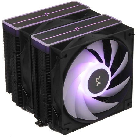 Охлаждение CPU Cooler for CPU Deepcool AG620 BK ARGB V2 260W 1155/1156/1150/1200/1700/1851/2011/2066/AM4/AM5