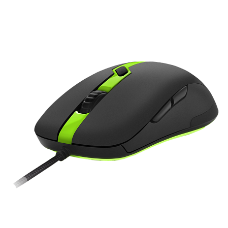 Мышь Sharkoon Shark Force Pro Green проводная