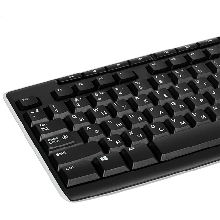 Клавиатура беспроводная Logitech K270 Wireless Black