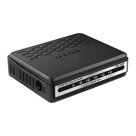 Коммутатор D-Link DES-1005A неуправляемый 5xLAN