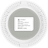 Беспроводная зарядная панель Lyambda LW4, White