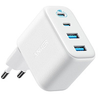 Сетевое зарядное устройство Anker Zolo A121E 50W 2xUSB + 2xUSB-C белое
