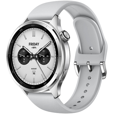 Умные часы Xiaomi Watch S4 RU Silver