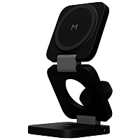 Беспроводная зарядная панель 3 в 1 Magssory Flex WCH013 Black