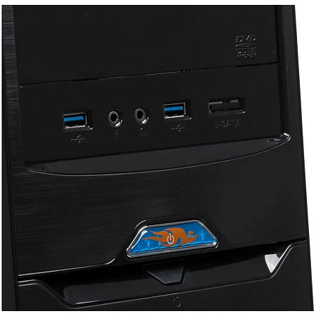 Корпус ATX Miditower Formula FN-339P 450W Black