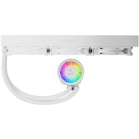 Система водяного охлаждения Arctic Cooling Liquid Freezer III Pro 420 ARGB White ACFRE00189A S1700/1851, AM4/AM5