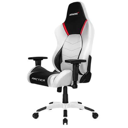 Кресло для геймера AKRacing ARCTICA бело-черное