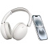 Bluetooth гарнитура Ugreen HP205 (45017) Studio Max2 Light White