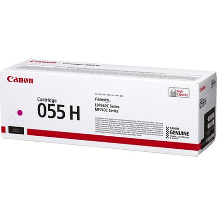 Картридж Canon 055 H M для Canon LBP663Cdw/LBP664Cx/MF746Cx/MF742Cdw/MF744Cdw (5900стр.)