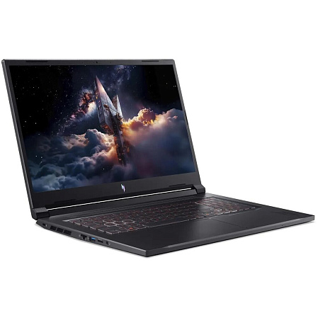 Ноутбук Acer Nitro V ANV17-41-R6A6 AMD Ryzen 7 260/16Gb/1Tb SSD/NV RTX5060 8Gb/17.3" FullHD/DOS Black