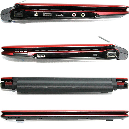 Нетбук Acer Aspire One AO751h-52Br Atom-Z520/1G/160/11.6"/XP/Red (LU.S820B.130)