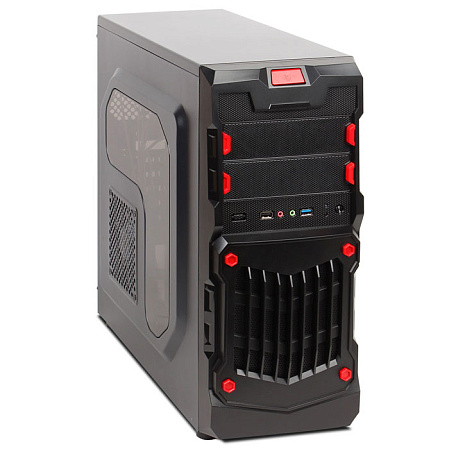 Корпус ATX Miditower 3Cott 1818 Black 