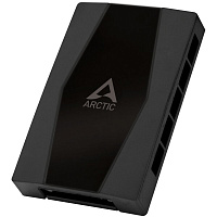 Arctic ACFAN00175A 10 Port PWM Fan Hub with SATA Power, black
