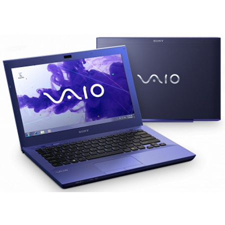 Ноутбук Sony VPC-SB4M1R/L i3-2350M/4G/500Gb/HD6470M/DVD/WiFi/BT/Cam/13.3"/Win7HP Blue 