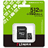 Карта памяти Micro SecureDigital 512Gb Kingston Canvas Select Plus (SDCS3/512GB) + SD адаптер