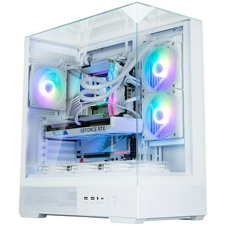Корпус ATX Miditower Zalman P40 Prism White