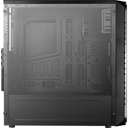 Корпус ATX Miditower AeroCool SI-5200 Frost Black